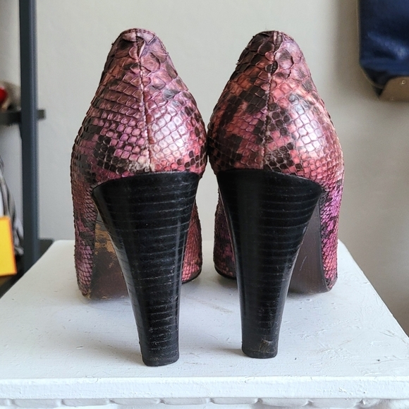 STUART Weitzman Pumps snake heels - Picture 7 of 16